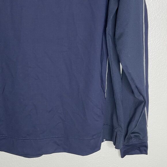 FootJoy Men’s Navy Tech Midlayer Quarter Zip Golf Pullover Size Large - Picture 7 of 13